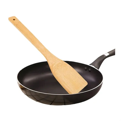 Bamboo Wooden Kitchen Tool Set With Holder Cooking Costom