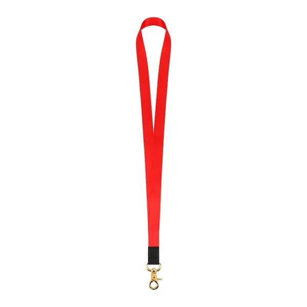 3/4'' Lanyard w/ PU Crimp & Optional Clamp