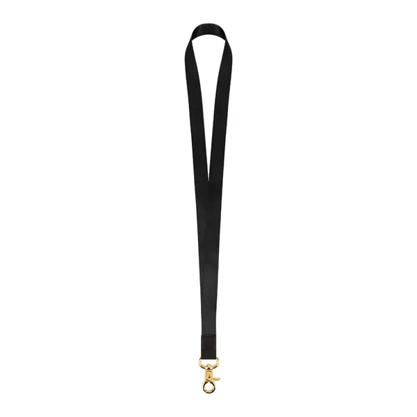 3/4'' Lanyard w/ PU Crimp & Optional Clamp