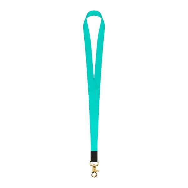 3/4'' Lanyard w/ PU Crimp & Optional Clamp