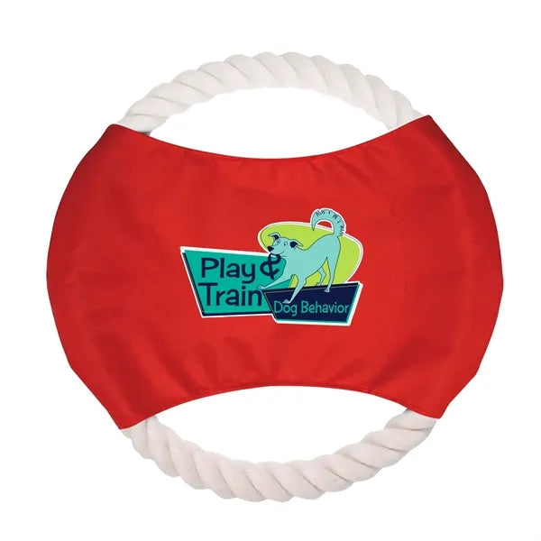 Full Color Fido Flier Dog Rope Toy