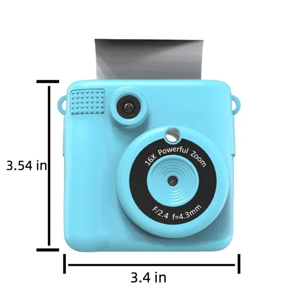Instant Print Camera For Kids Custom Logo