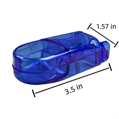Portable Pill Tablet Cutter Medicine Splitter box Dispenser