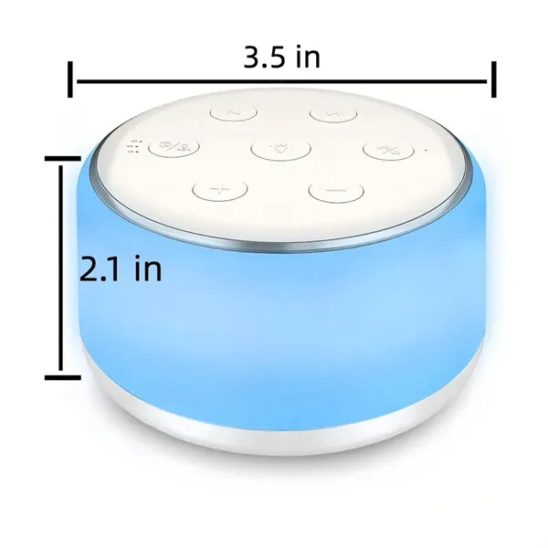 White Noise Sound Machine Baby For Sleeping With Night Light