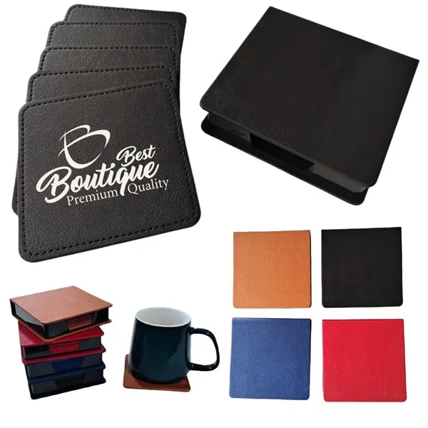 Custom PU Coaster Printing