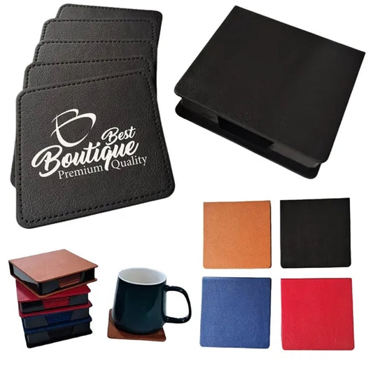 Custom PU Coaster Printing
