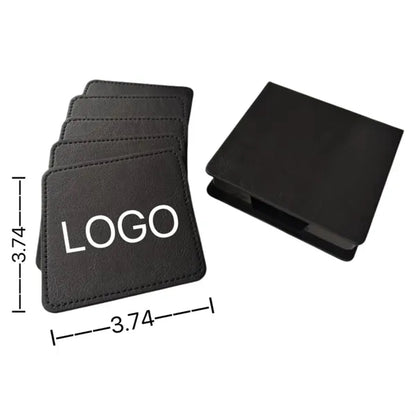 Custom PU Coaster Printing