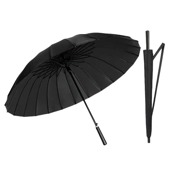 Luxury Umbrella 24-Rib Double-Layer Outdoor Rainstorm Travel
