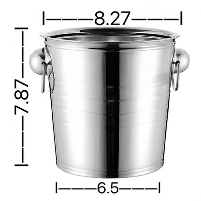 Stainless Steel Ice Bucket Champagne Wine Beer