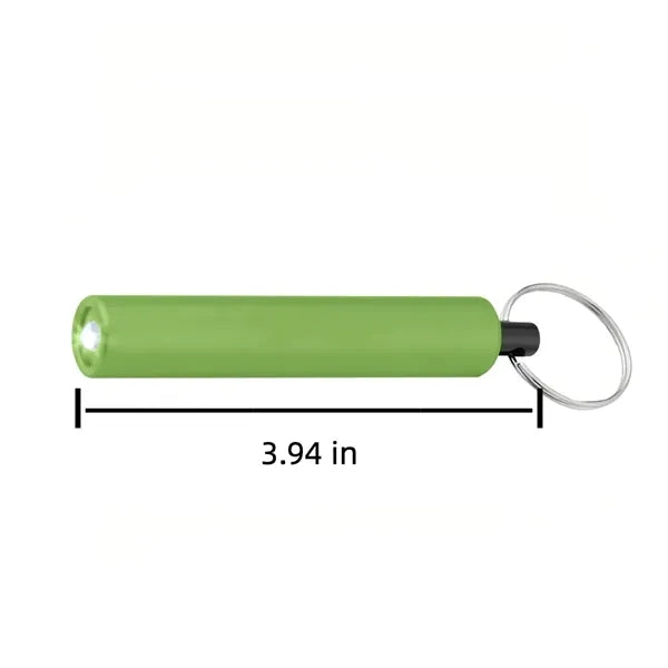 Mini LED Flashlight Keychain Key Tag