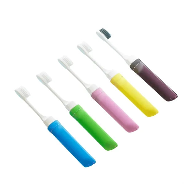Portable Folding Toothbrush Set For Travel Camping