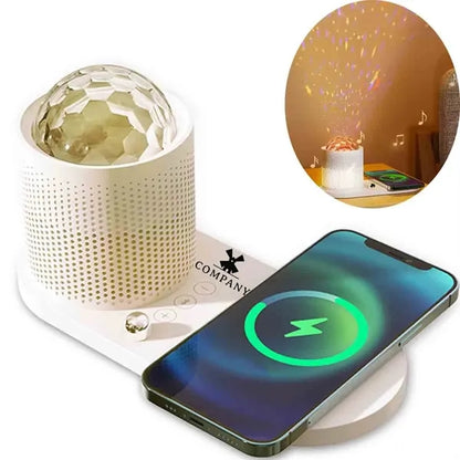4 In 1 Night Light Bluetooth Speaker