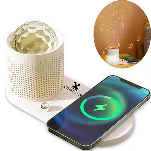 4 In 1 Night Light Bluetooth Speaker