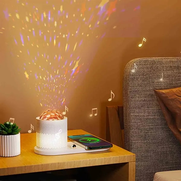 4 In 1 Night Light Bluetooth Speaker