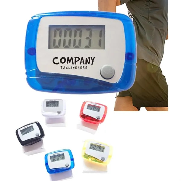 Pedometer Step Counter Clip On Sports Jogging Running