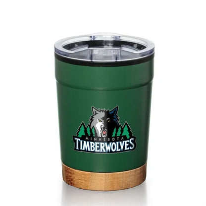 Eduardo Double Wall Tumbler w/Bamboo Base - 12oz