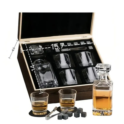 Personalized Whiskey Decanter Gift Set