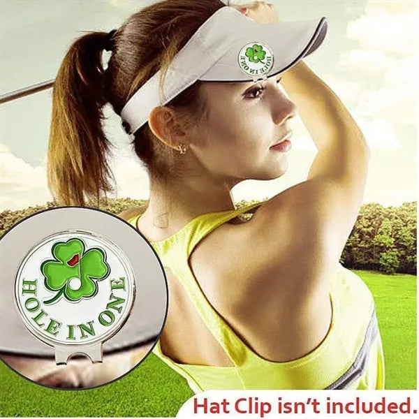 Magnetic Golf Ball Marker with Hat Clip