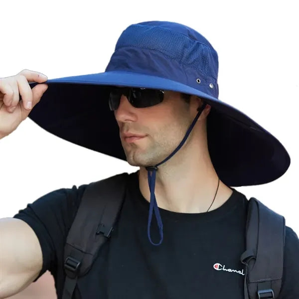 Super Wide Brim Sun Hat for Men Women
