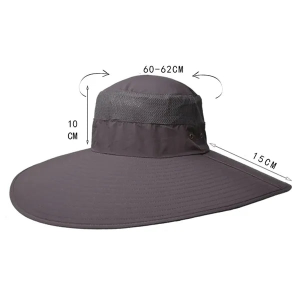 Super Wide Brim Sun Hat for Men Women