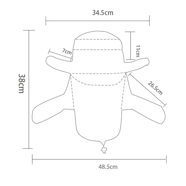 Summer UV Protection Safari Hat