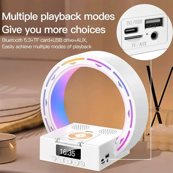 4 in 1 Wireless Charging Station with Speaker