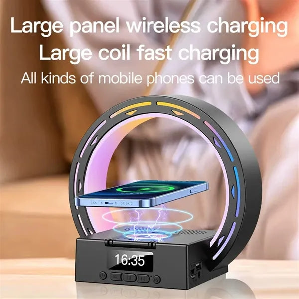 4 in 1 Wireless Charging Station with Speaker