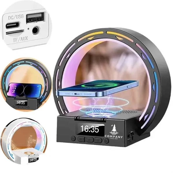 4 in 1 Wireless Charging Station with Speaker