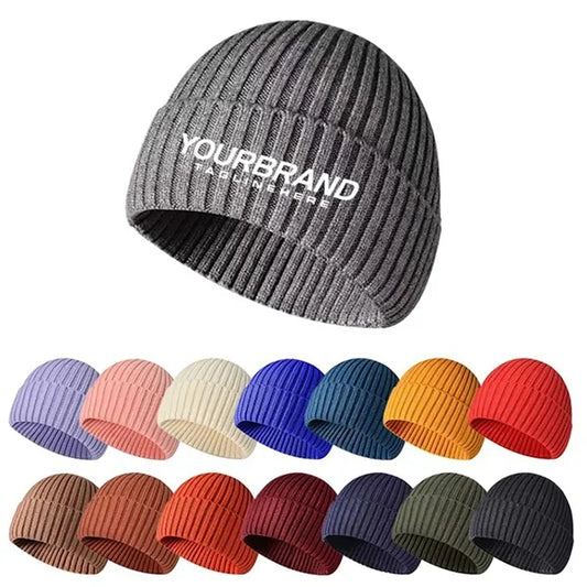 Cold Weather Skull Cap Windproof Beanie Hats