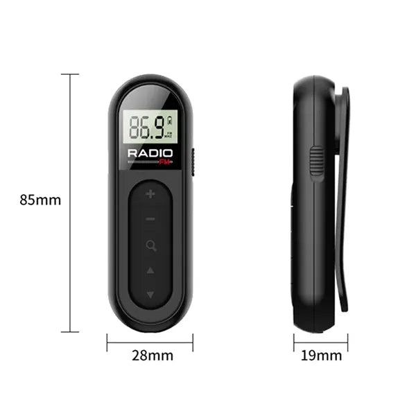 Portable FM Pocket Radio