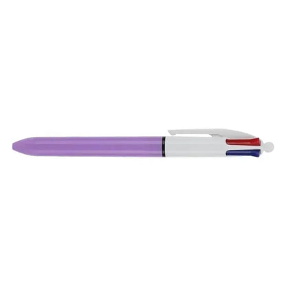 Custom Medium Point 1.0mm 4 Color Retractable Ball Pens