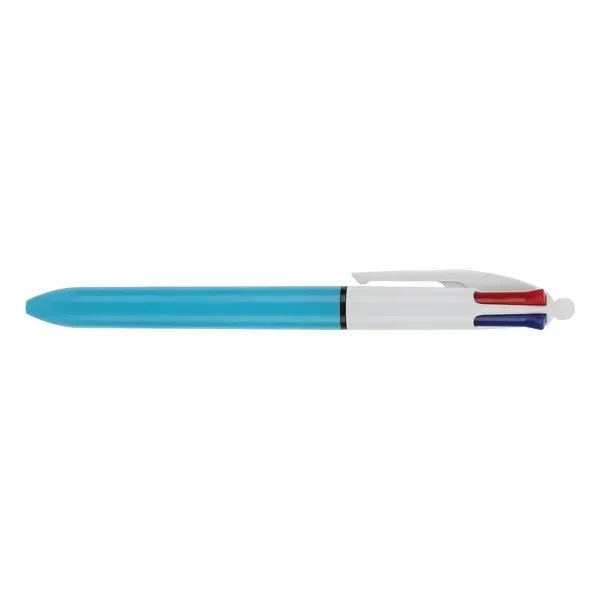Custom Medium Point 1.0mm 4 Color Retractable Ball Pens