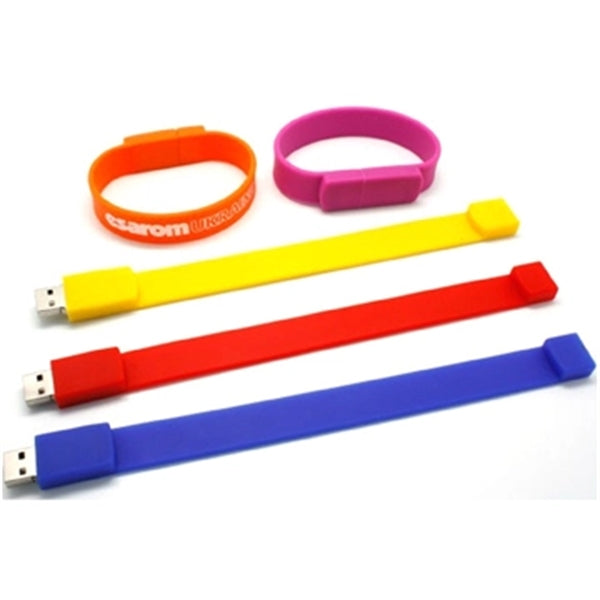 Wristband USB Flash Drives w/ Custom Logo