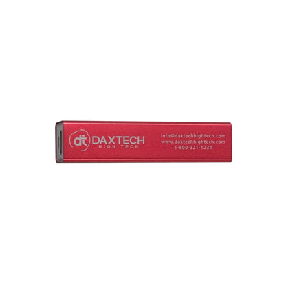 UL Listed Aluminium 2200 mAh Lithium Ion Portable Power Bank
