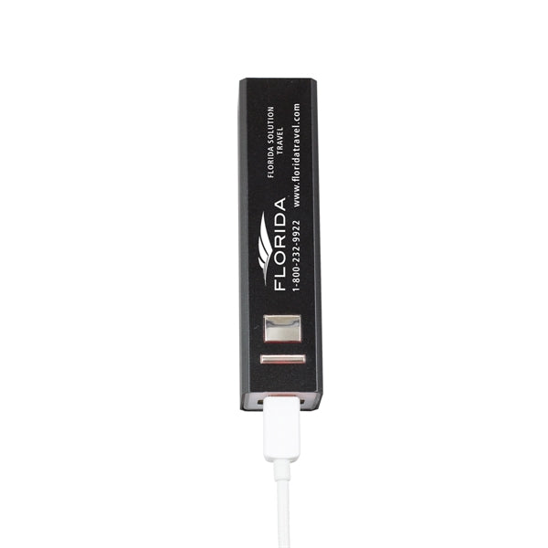 UL Listed Aluminium 2200 mAh Lithium Ion Portable Power Bank