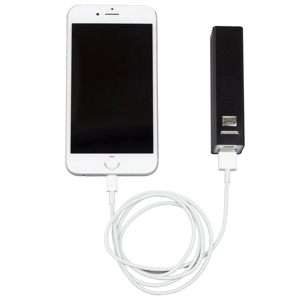 UL Listed Aluminium 2200 mAh Lithium Ion Portable Power Bank