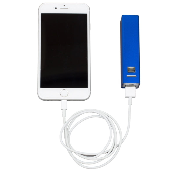 UL Listed Aluminium 2200 mAh Lithium Ion Portable Power Bank