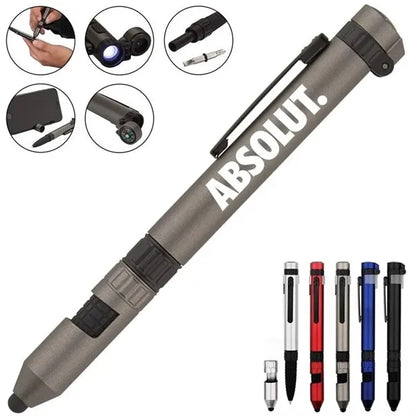 Custom Multi Functional Outdoor Tool Pen ( 5.875'' x 0.5'' )