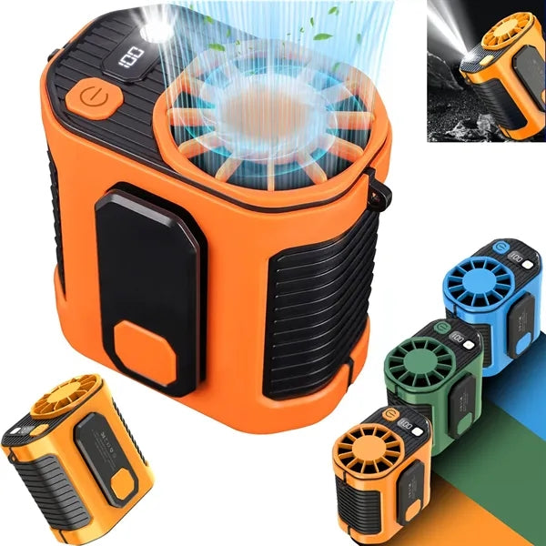 Portable Waist Fan with LED light