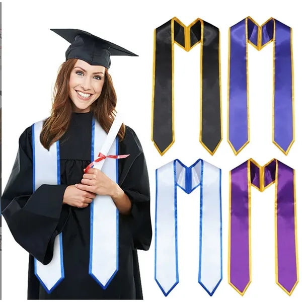 70" Graduation Sash & Shiny Satin