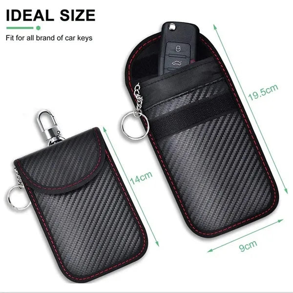 RFID Keys Fob Protector Pouch Anti Theft Car Security Cage