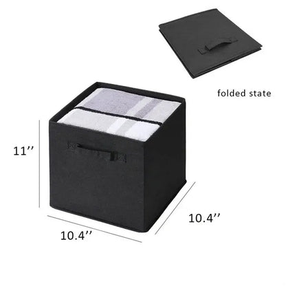Multiple Colors Foldable Non Woven Fabric Storage Box