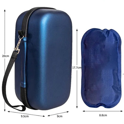 Insulin Cooler Travel Medication Case Diabetic W/ 2 Ice Pack