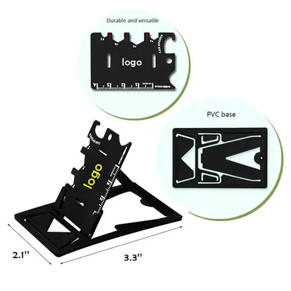 10 In 1 Bottle Opener Phone Holder Bracket Folding Card