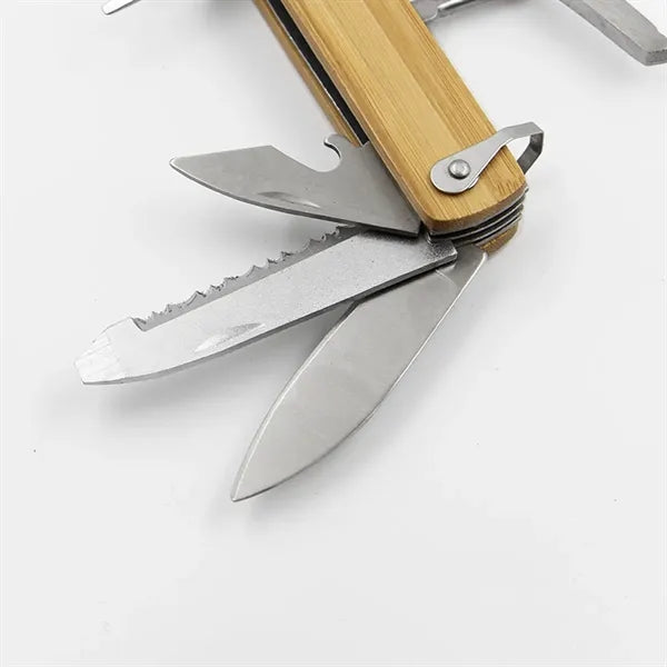 Outdoor Multi-Funciton Wood Handle Hammer Gear Tools