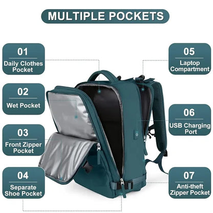 Travel Backpack Airline Approved