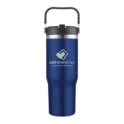 30 oz. Double Wall Stainless Steel Tumbler w/ Carrier