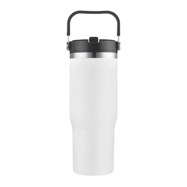 30 oz. Double Wall Stainless Steel Tumbler w/ Carrier
