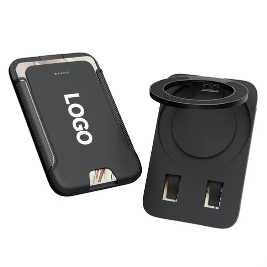 Magnetic Card Holder With Rotating Bracket