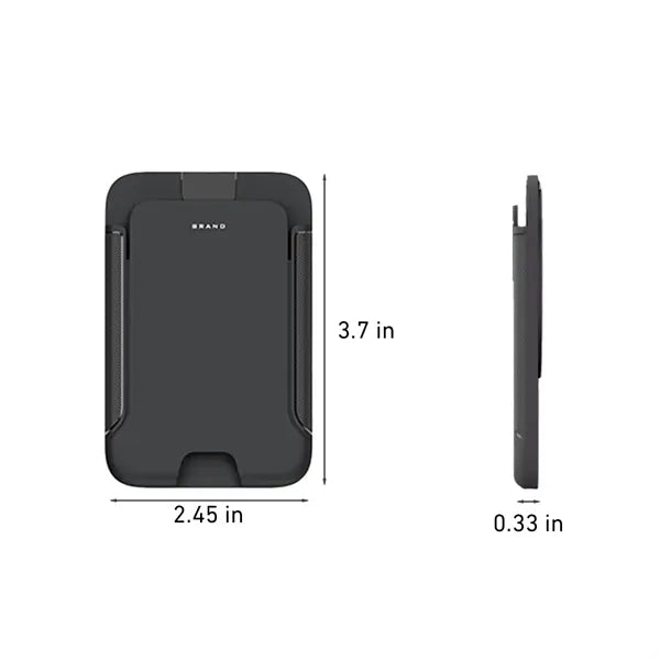 Magnetic Card Holder With Rotating Bracket